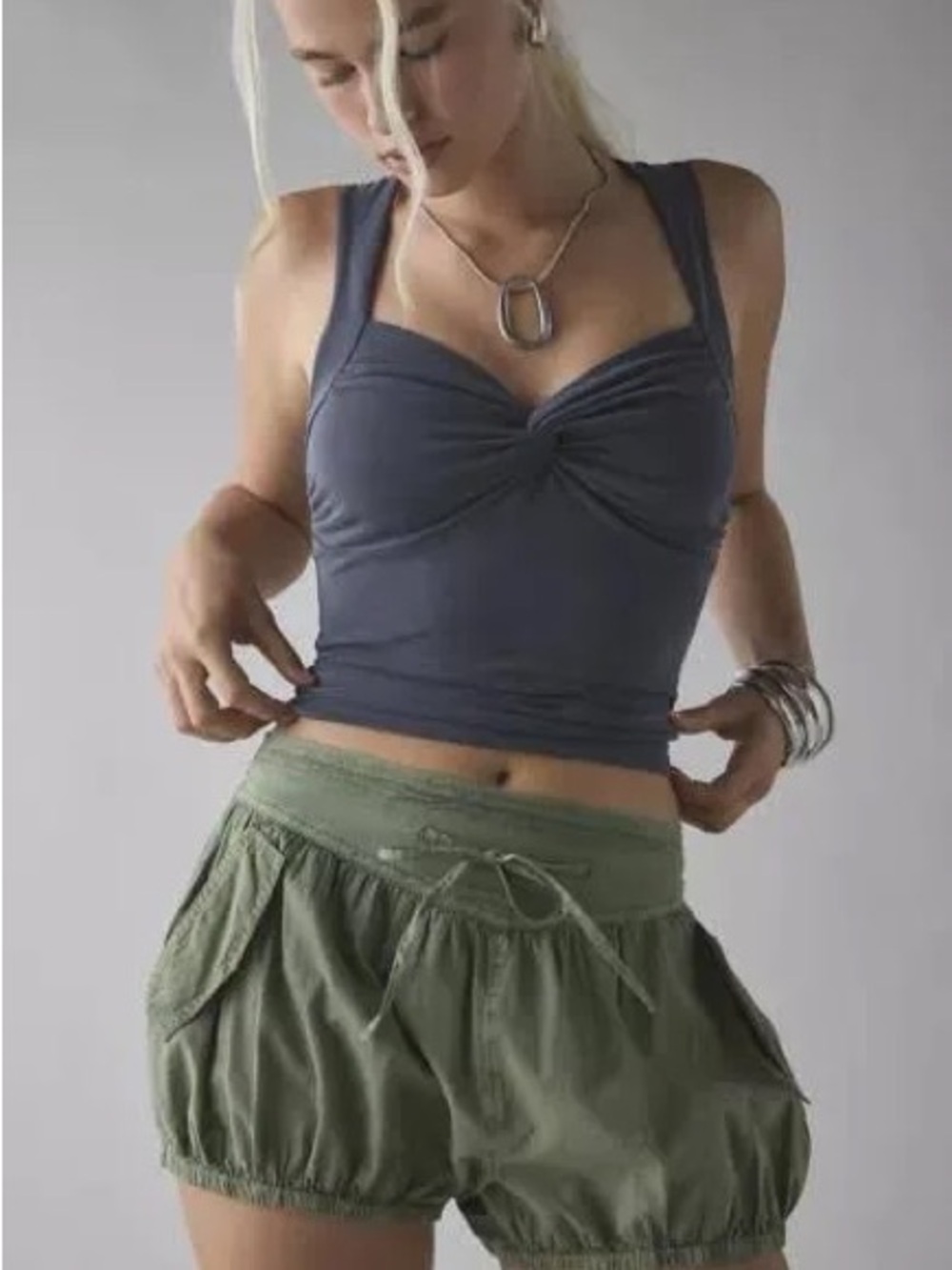 Urban Outfitters Belmar Bloomer Utility Shorts